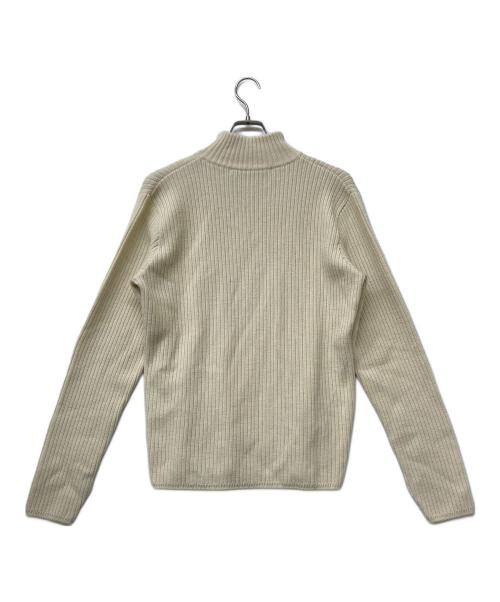 JOHN LAWRENCE SULLIVAN（ジョン ローレンス サリバン）JOHN LAWRENCE SULLIVAN (ジョン ローレンス サリバン) 17AW ダブルジップニット アイボリー サイズ:Sの古着・服飾アイテム