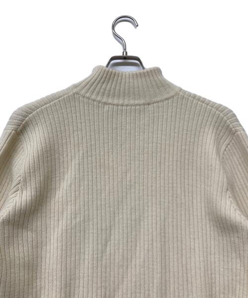 JOHN LAWRENCE SULLIVAN（ジョン ローレンス サリバン）JOHN LAWRENCE SULLIVAN (ジョン ローレンス サリバン) 17AW ダブルジップニット アイボリー サイズ:Sの古着・服飾アイテム