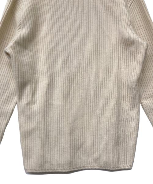 JOHN LAWRENCE SULLIVAN（ジョン ローレンス サリバン）JOHN LAWRENCE SULLIVAN (ジョン ローレンス サリバン) 17AW ダブルジップニット アイボリー サイズ:Sの古着・服飾アイテム