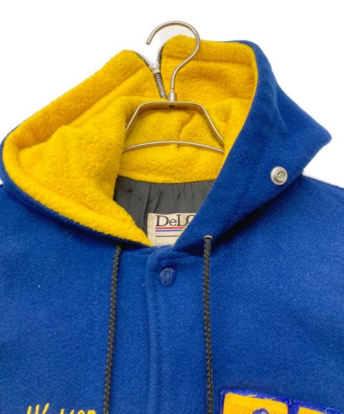 DeLong（デロング）DeLong (デロング) スタジャン ブルー×イエロー サイズ:SIZELの古着・服飾アイテム