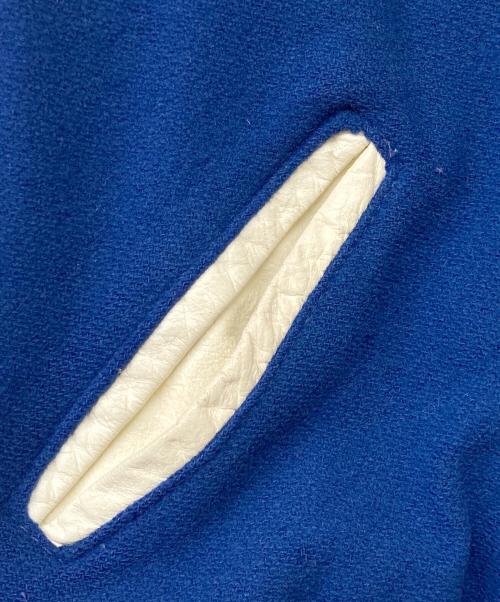 DeLong（デロング）DeLong (デロング) スタジャン ブルー×イエロー サイズ:SIZELの古着・服飾アイテム