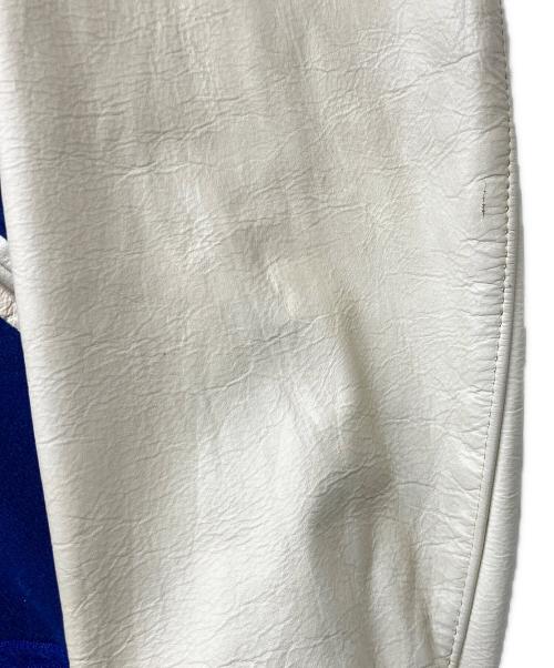 DeLong（デロング）DeLong (デロング) スタジャン ブルー×イエロー サイズ:SIZELの古着・服飾アイテム