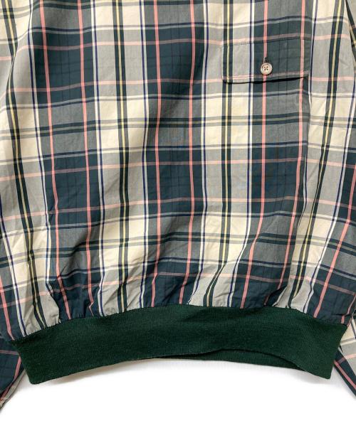 POLO RALPH LAUREN（ポロ・ラルフローレン）POLO RALPH LAUREN (ポロ・ラルフローレン) 90s マドラスチェック スウェット グリーン サイズ:sizeMの古着・服飾アイテム