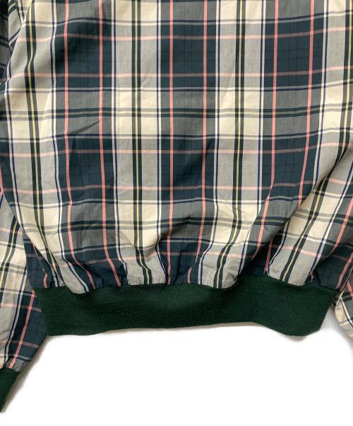 POLO RALPH LAUREN（ポロ・ラルフローレン）POLO RALPH LAUREN (ポロ・ラルフローレン) 90s マドラスチェック スウェット グリーン サイズ:sizeMの古着・服飾アイテム