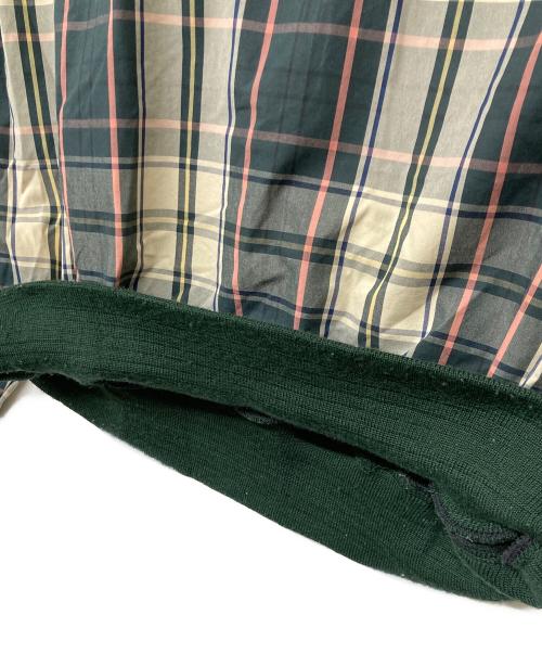 POLO RALPH LAUREN（ポロ・ラルフローレン）POLO RALPH LAUREN (ポロ・ラルフローレン) 90s マドラスチェック スウェット グリーン サイズ:sizeMの古着・服飾アイテム