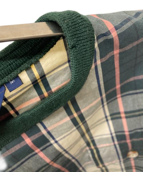 POLO RALPH LAUREN（ポロ・ラルフローレン）POLO RALPH LAUREN (ポロ・ラルフローレン) 90s マドラスチェック スウェット グリーン サイズ:sizeMの古着・服飾アイテム