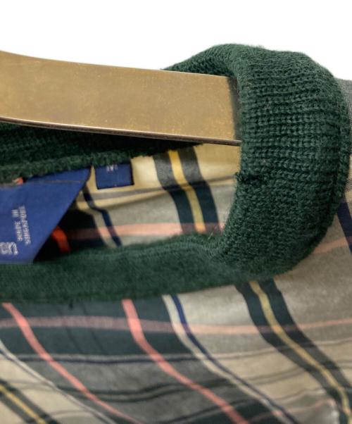 POLO RALPH LAUREN（ポロ・ラルフローレン）POLO RALPH LAUREN (ポロ・ラルフローレン) 90s マドラスチェック スウェット グリーン サイズ:sizeMの古着・服飾アイテム