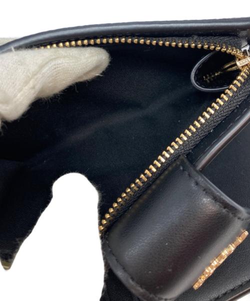 COACH（コーチ）COACH (コーチ) ミディアム コーナー ジップ ウォレット・シグネチャー キャンバス ブラウンの古着・服飾アイテム