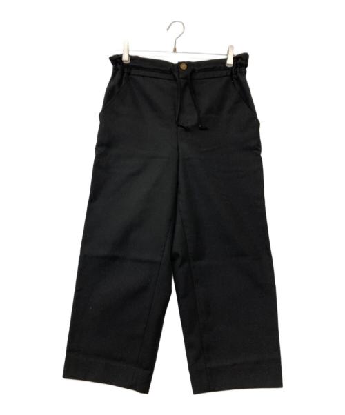 digawel4（ディガウェル4）DIGAWEL4 (ディガウェル4) ウールイージーパンツ ブラック サイズ:SIZE1の古着・服飾アイテム
