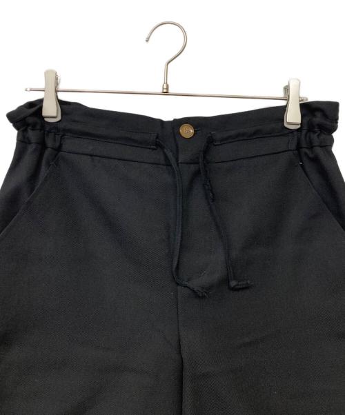 digawel4（ディガウェル4）DIGAWEL4 (ディガウェル4) ウールイージーパンツ ブラック サイズ:SIZE1の古着・服飾アイテム