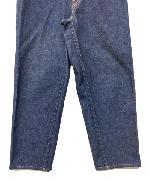 LIVING CONCEPT（リビングコンセプト）LIVING CONCEPT (リビングコンセプト) 5ポケットデニムワイドパンツ インディゴ サイズ:SIZE1の古着・服飾アイテム