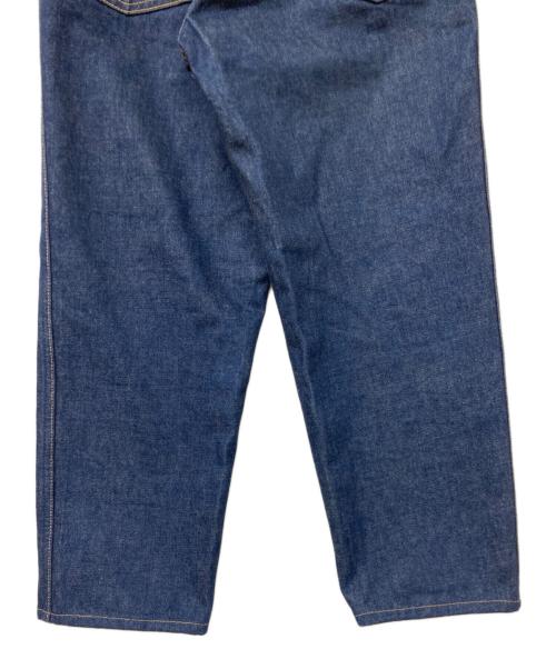 LIVING CONCEPT（リビングコンセプト）LIVING CONCEPT (リビングコンセプト) 5ポケットデニムワイドパンツ インディゴ サイズ:SIZE1の古着・服飾アイテム