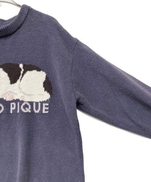 gelato pique（ジェラートピケ）gelato pique (ジェラートピケ) エアモコSLEEPING DOG JQDプルオーバー グレー サイズ:SIZE Freeの古着・服飾アイテム