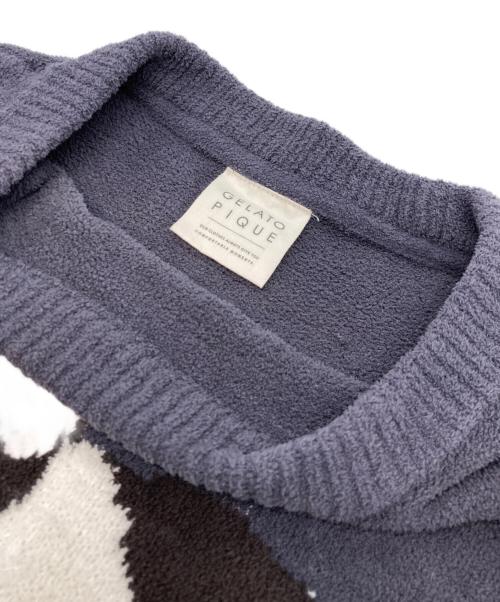 gelato pique（ジェラートピケ）gelato pique (ジェラートピケ) エアモコSLEEPING DOG JQDプルオーバー グレー サイズ:SIZE Freeの古着・服飾アイテム