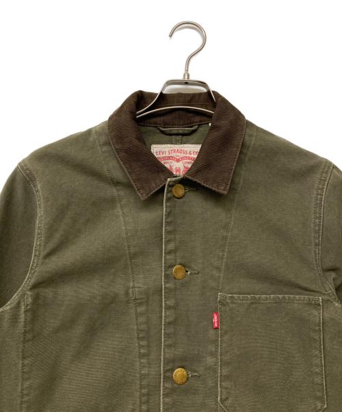 LEVI'S（リーバイス）LEVI'S (リーバイス) ダック地エンジニアカバーオール オリーブ サイズ:sizeSの古着・服飾アイテム