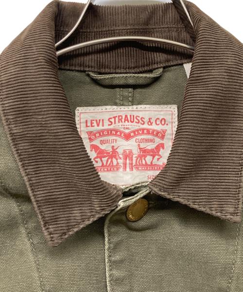 LEVI'S（リーバイス）LEVI'S (リーバイス) ダック地エンジニアカバーオール オリーブ サイズ:sizeSの古着・服飾アイテム
