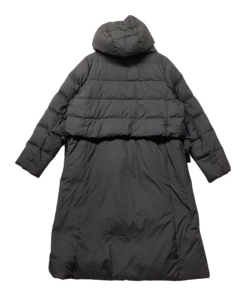 LANVIN en Bleu（ランバンオンブルー）LANVIN en Bleu (ランバンオンブルー) テープドッキングダウンコート ブラック サイズ:SIZEM 未使用品の古着・服飾アイテム
