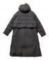 LANVIN en Bleu (ランバンオンブルー) テープドッキングダウンコート ブラック サイズ:SIZEM 未使用品：8000円