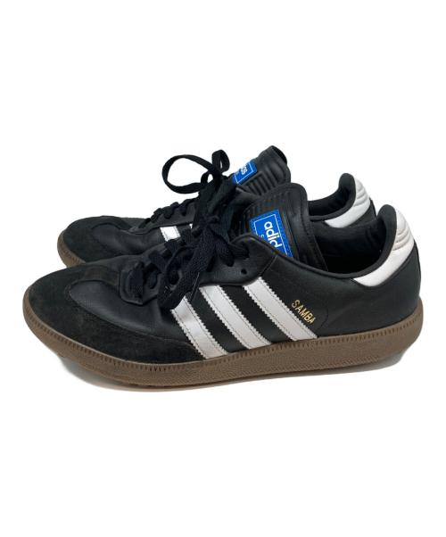 adidas（アディダス）adidas (アディダス) サンバ ゴルフ フルグレインレザー ブラック×ホワイト サイズ:SIZE26.5㎝の古着・服飾アイテム