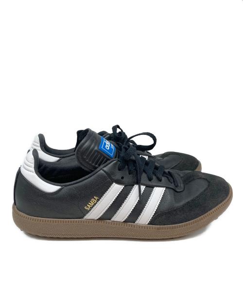 adidas（アディダス）adidas (アディダス) サンバ ゴルフ フルグレインレザー ブラック×ホワイト サイズ:SIZE26.5㎝の古着・服飾アイテム
