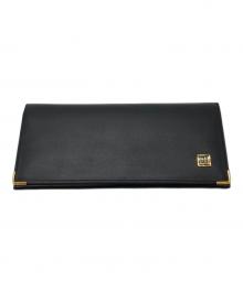 dunhill（ダンヒル）の古着「レザー長財布」｜ブラック