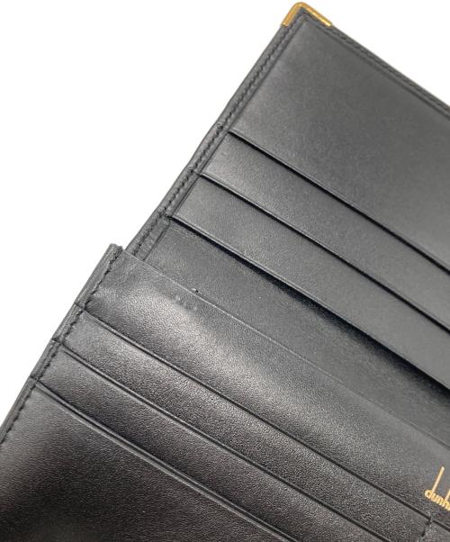 dunhill（ダンヒル）dunhill (ダンヒル) レザー長財布 ブラックの古着・服飾アイテム
