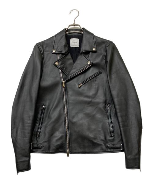 UNITED TOKYO（ユナイテッドトーキョー）UNITED TOKYO (ユナイテッドトーキョー) ラムスキンライダースジャケット ブラック サイズ:SIZE1の古着・服飾アイテム