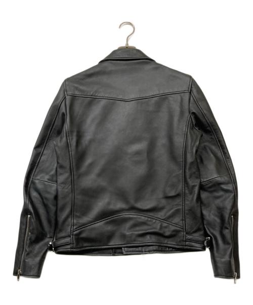 UNITED TOKYO（ユナイテッドトーキョー）UNITED TOKYO (ユナイテッドトーキョー) ラムスキンライダースジャケット ブラック サイズ:SIZE1の古着・服飾アイテム