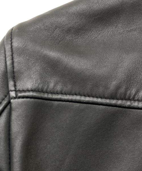 UNITED TOKYO（ユナイテッドトーキョー）UNITED TOKYO (ユナイテッドトーキョー) ラムスキンライダースジャケット ブラック サイズ:SIZE1の古着・服飾アイテム