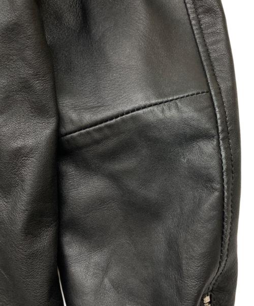 UNITED TOKYO（ユナイテッドトーキョー）UNITED TOKYO (ユナイテッドトーキョー) ラムスキンライダースジャケット ブラック サイズ:SIZE1の古着・服飾アイテム
