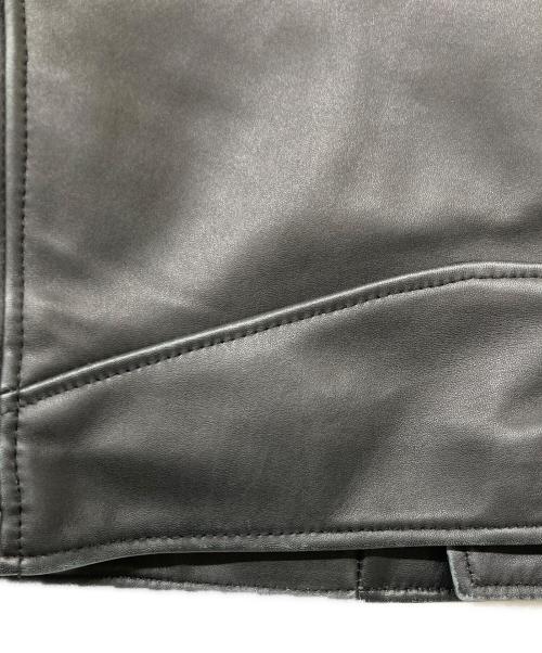 UNITED TOKYO（ユナイテッドトーキョー）UNITED TOKYO (ユナイテッドトーキョー) ラムスキンライダースジャケット ブラック サイズ:SIZE1の古着・服飾アイテム