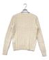 POLO RALPH LAUREN (ポロ・ラルフローレン) QRタグ Cable-Knit Cotton Sweater アイボリー サイズ:SIZE S：8000円