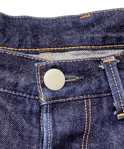 KAGURE（カグレ）KAGURE (カグレ) WWⅡ type wide denim（ワールド ウォー ツー タイプ ワイド デニム） インディゴ サイズ:1の古着・服飾アイテム