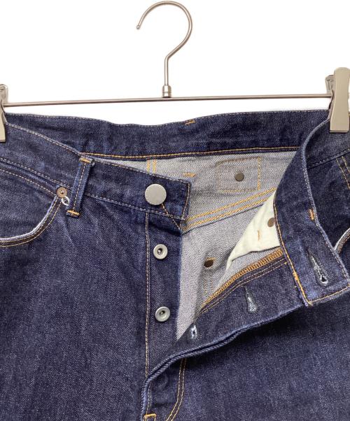 KAGURE（カグレ）KAGURE (カグレ) WWⅡ type wide denim（ワールド ウォー ツー タイプ ワイド デニム） インディゴ サイズ:1の古着・服飾アイテム