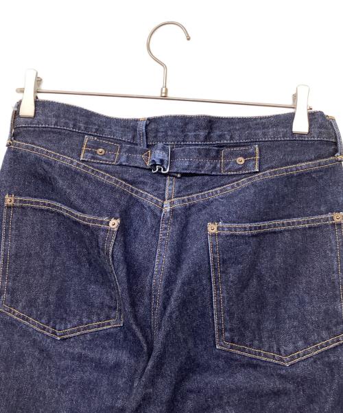 KAGURE（カグレ）KAGURE (カグレ) WWⅡ type wide denim（ワールド ウォー ツー タイプ ワイド デニム） インディゴ サイズ:1の古着・服飾アイテム