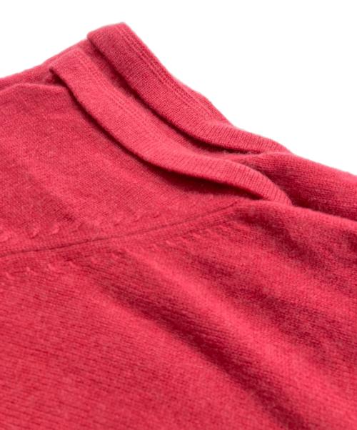 BURBERRY BLUE LABEL（バーバリー ブルー レーベル）BURBERRY BLUE LABEL (バーバリー ブルー レーベル) ホース刺繍ウールカシミヤニット ピンク サイズ:SIZE Mの古着・服飾アイテム