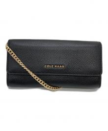COLE HAAN（コールハーン）の古着「ウォレット オンアチェーン」｜ブラック