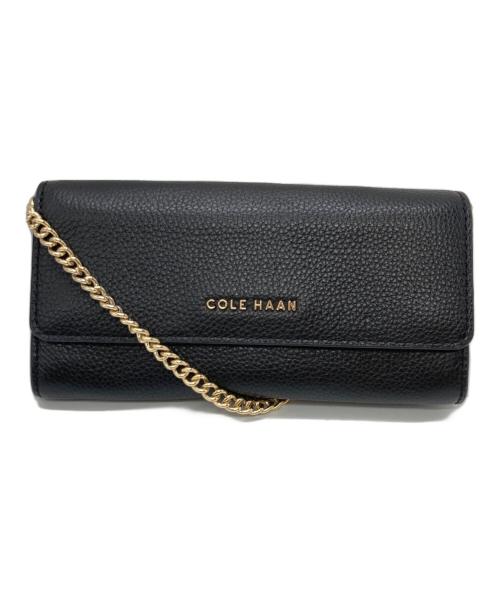 COLE HAAN（コールハーン）COLE HAAN (コールハーン) ウォレット オンアチェーン ブラックの古着・服飾アイテム