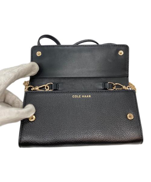 COLE HAAN（コールハーン）COLE HAAN (コールハーン) ウォレット オンアチェーン ブラックの古着・服飾アイテム