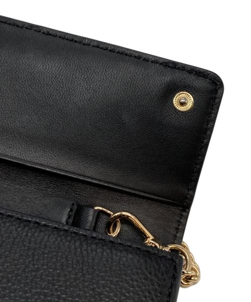 COLE HAAN（コールハーン）COLE HAAN (コールハーン) ウォレット オンアチェーン ブラックの古着・服飾アイテム