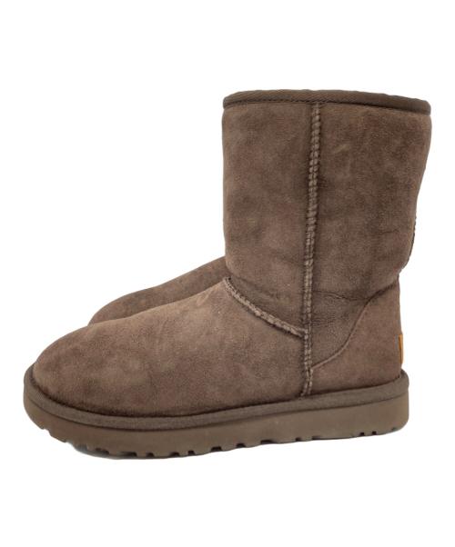 UGG（アグ）UGG (アグ) Classic Short II（クラシック ショート ツー） ブラウン サイズ:SIZE 24cmの古着・服飾アイテム