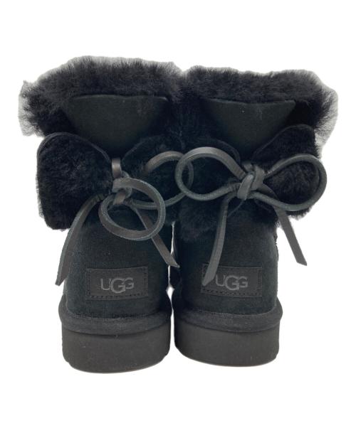 UGG（アグ）UGG (アグ) Classic Dudble Bow Mini（クラシック ダブル ボウ ミニ） ブラック サイズ:SIZE 23cmの古着・服飾アイテム