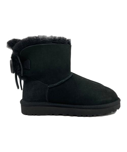 UGG（アグ）UGG (アグ) Classic Dudble Bow Mini（クラシック ダブル ボウ ミニ） ブラック サイズ:SIZE 23cmの古着・服飾アイテム