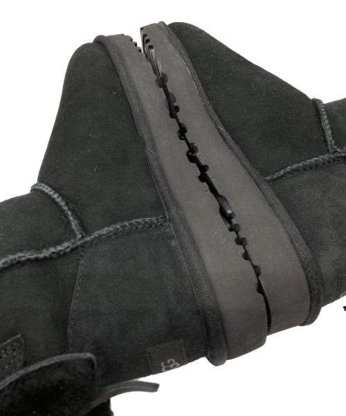 UGG（アグ）UGG (アグ) Classic Dudble Bow Mini（クラシック ダブル ボウ ミニ） ブラック サイズ:SIZE 23cmの古着・服飾アイテム