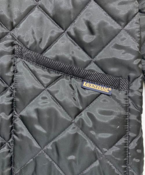 LAVENHAM（ラベンハム）LAVENHAM (ラベンハム) キルティングジャケット ブラック サイズ:SIZE36の古着・服飾アイテム
