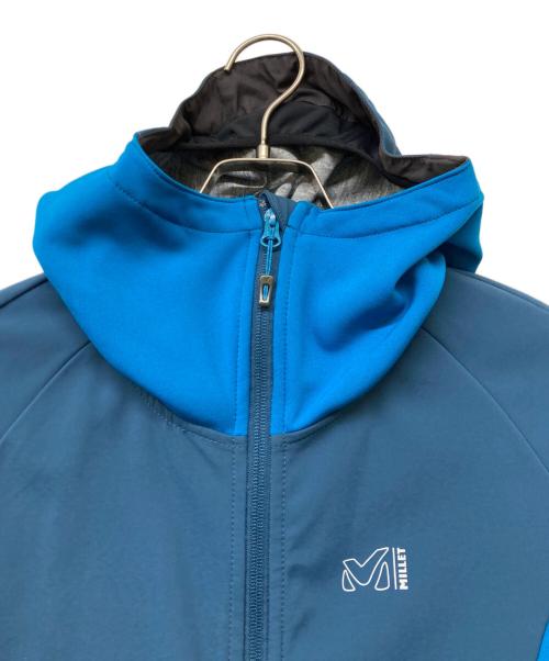MILLET（ミレー）MILLET (ミレー) LD HEKLA WOOL JKTレディース ヘクラ ウール ジャケット  ブルー サイズ:SIZEMの古着・服飾アイテム