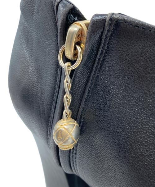 CHANEL（シャネル）CHANEL (シャネル) サイドココマーク ショートブーツ ブラック サイズ:SIZE 36の古着・服飾アイテム