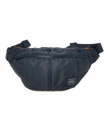 PORTER（ポーター）の古着「TANKER WAIST BAG(タンカー ウエスト バッグ)」｜ブラック