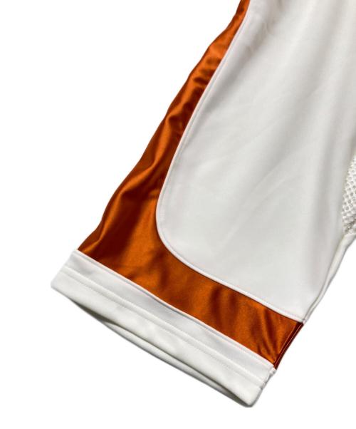 JORDAN（ジョーダン）JORDAN M J BRK CLGTE HOCKEY JSY SAIL/STARFISH/BLACK(メンズ ジョーダン ブルックリン カレッジエイト ホッケー ジャージー) ホワイト×オレンジ サイズ:sizeXL 未使用品の古着・服飾アイテム