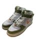 NIKE（ナイキ）の古着「AIR FORCE 1 MID QS WHITE/TOTAL ORANGE-OIL GREEN-SAIL/エア フォース 1 ミッド キューズ ホワイト/トータルオレンジ-オイルグリーン-セイル」｜ホワイト×グリーン